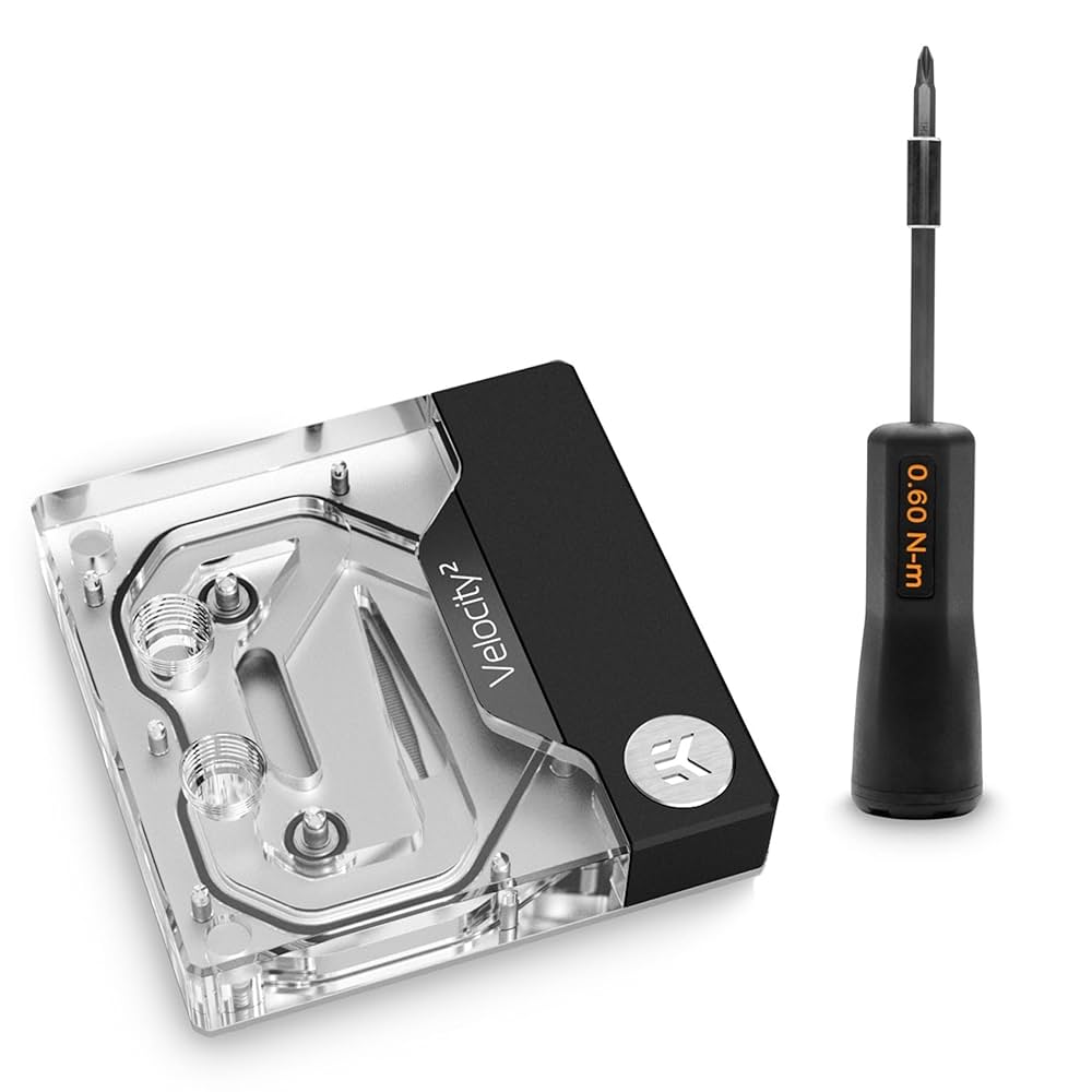 EK-Quantum Velocity² DDC 4.2 AM5用　EKWB EKWB Quantum Velocity 2 AM5 CPU Water Block, Pump/Reservoir